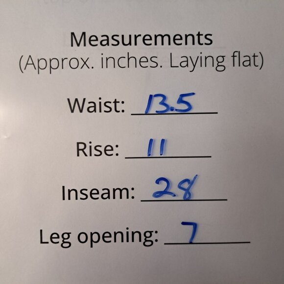 Levis White Patch Two Horse 80s Jeans Tab Tag Womens Sz 27x28 10 CUT HEM Vtg - Picture 8 of 8